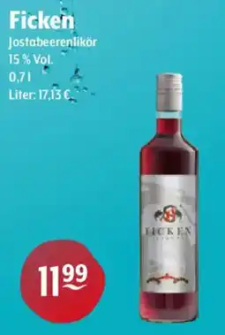 Getränke Hoffmann Ficken Jostabeerenlikör Angebot