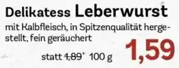 AEZ Delikatess Leberwurst Angebot