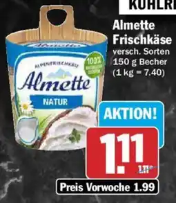 AEZ Almette Frischkäse Angebot