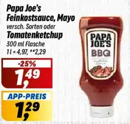 Simmel Papa Joe's Feinkostsauce Angebot