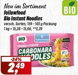 Simmel followfood Bio Instant Noodles Angebot