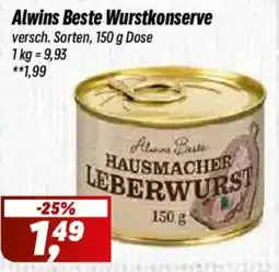 Simmel Alwins Beste Hausmacher Leberwurst Angebot