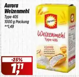 Simmel Aurora Weizenmehl Type 405 Angebot