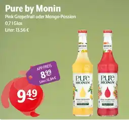 Getränke Hoffmann Pure by Monin Angebot