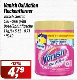Simmel Vanish Oxi Action Fleckentferner Angebot