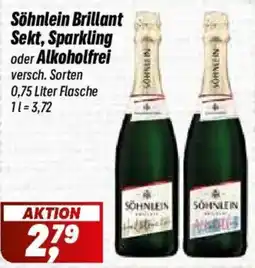 Simmel Söhnlein Brillant Sekt, Sparkling oder Alkoholfrei Angebot