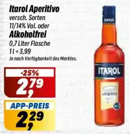 Simmel Itarol Aperitivo Angebot