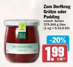 AEZ Zum Dorfkrug Rote Grütze Angebot