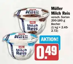 AEZ Müller Milch Reis Angebot
