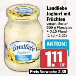 AEZ Landleibe Joghurt Angebot