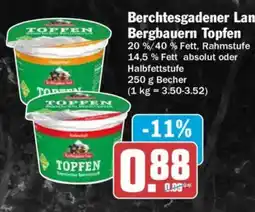 AEZ Berchtesgadener Land Bergbauern Topfen Angebot