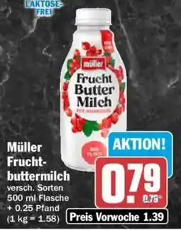 AEZ Müller Frucht-buttermilch Angebot