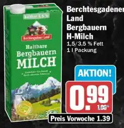 AEZ Berchtesgadener Land Bergbauern H-Milch Angebot