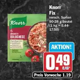 AEZ Knorr Fix Spaghetti Bolognese Angebot