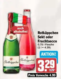 AEZ Rotkäppchen Sekt oder Fruchtsecco Angebot