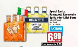 AEZ Aperol Spritz, Ramazzotti Limoncello Spritz oder Lillet Berry Angebot