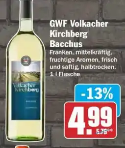 AEZ GWF Volkacher Kirchberg Bacchus Angebot