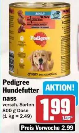 AEZ Pedigree Hundefutter nass Angebot