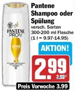 AEZ Pantene Shampoo oder Spülung Angebot