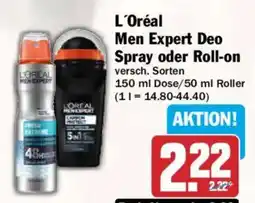 AEZ L'Oréal Men Expert Deo Angebot