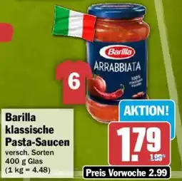 AEZ Barilla klassische Pasta-Saucen Angebot