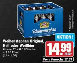 AEZ Weihenstephan Original, Hell oder Weißbier Angebot