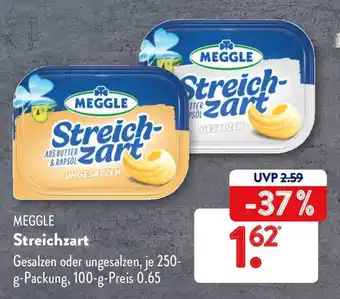 Aldi Süd Meggle Streichzart 250g Packung Angebot