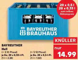 Kaufland Bayreuther Hell Angebot