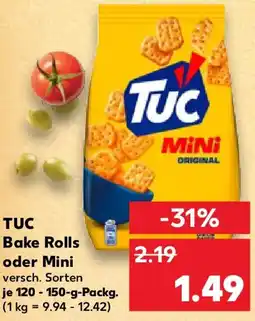 Kaufland TUC Bake Rolls oder Mini Angebot