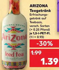 Kaufland Arizona Teegetränk Angebot
