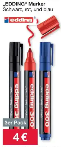 Woolworth „EDDING“ Marker Angebot