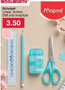 Woolworth Schulset Maped Angebot