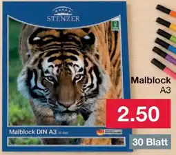 Woolworth STENZER Malblock DIN A3 Angebot