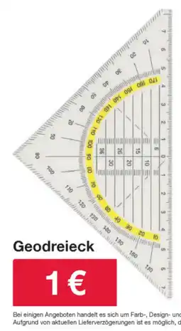 Woolworth Geodreieck Angebot