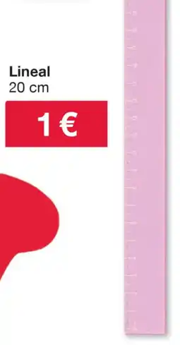 Woolworth Lineal 20 cm Angebot