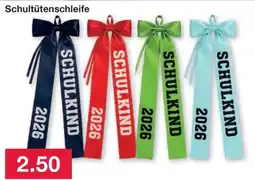 Woolworth Schultütenschleife Angebot