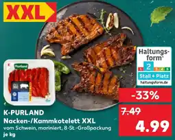 Kaufland K-purland Nacken-/Kammkotelett XXL Angebot