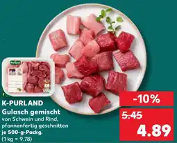 Kaufland K-Purland Gulasch gemischt Angebot