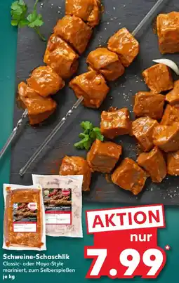 Kaufland Schweine-Schaschlik Angebot