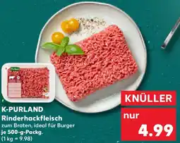 Kaufland K-purland Rinderhackfleisch Angebot
