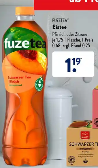 Aldi Süd Fuzetea Eistee 1,75l Flasche Angebot