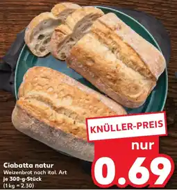 Kaufland Ciabatta natur Angebot