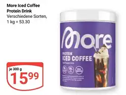 Globus More Iced Coffee Protein Drink Angebot