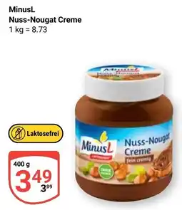 Globus MinusL Nuss-Nougat Creme Angebot