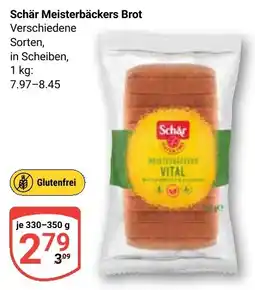 Globus Schär Meisterbäckers Brot Angebot