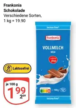 Globus Frankonia Schokolade Angebot