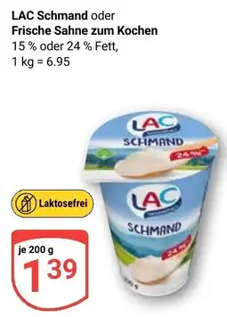 Globus LAC Schmand Angebot