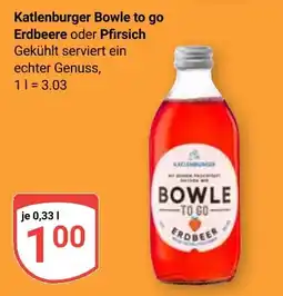 Globus Katlenburger Bowle to go Erdbeere Angebot