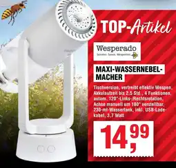 Handelshof Wesperado MAXI-WASSERNEBEL-MACHER Angebot