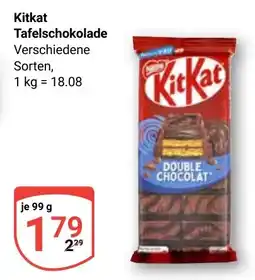Globus KitKat Tafelschokolade Angebot